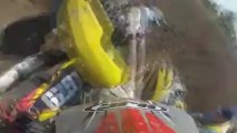 BRUTAL Motorcross Disaster! Rider Gets Trapped Under 2 Bikes!