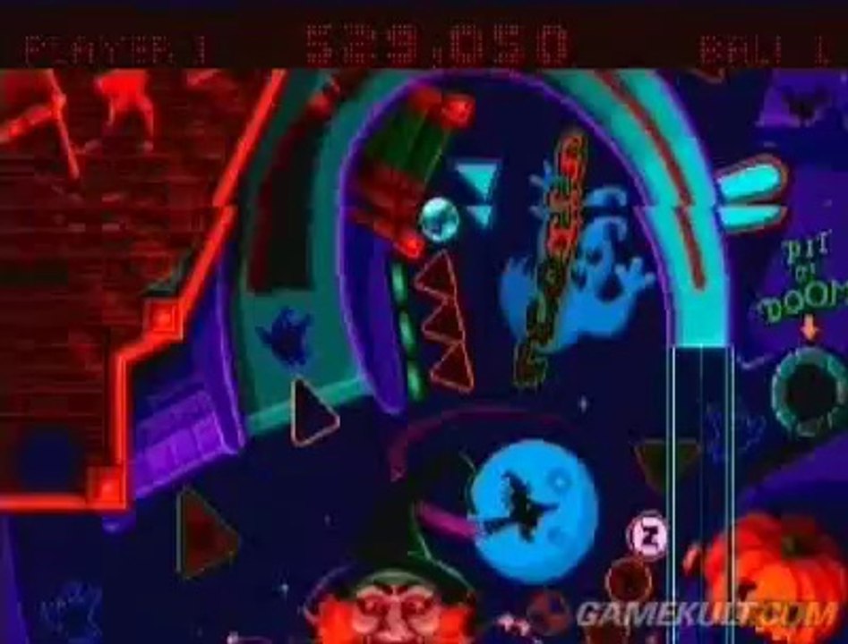 Psycho Pinball - Le flipper qui fait peur