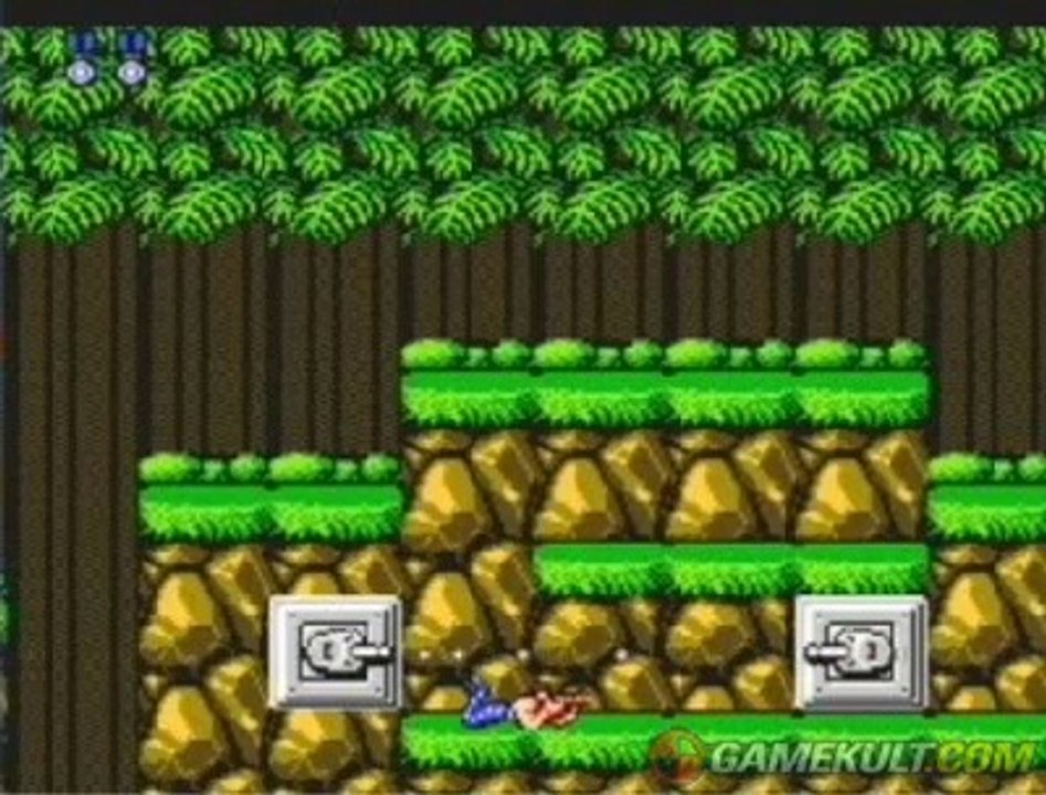 Probotector - Le premier boss