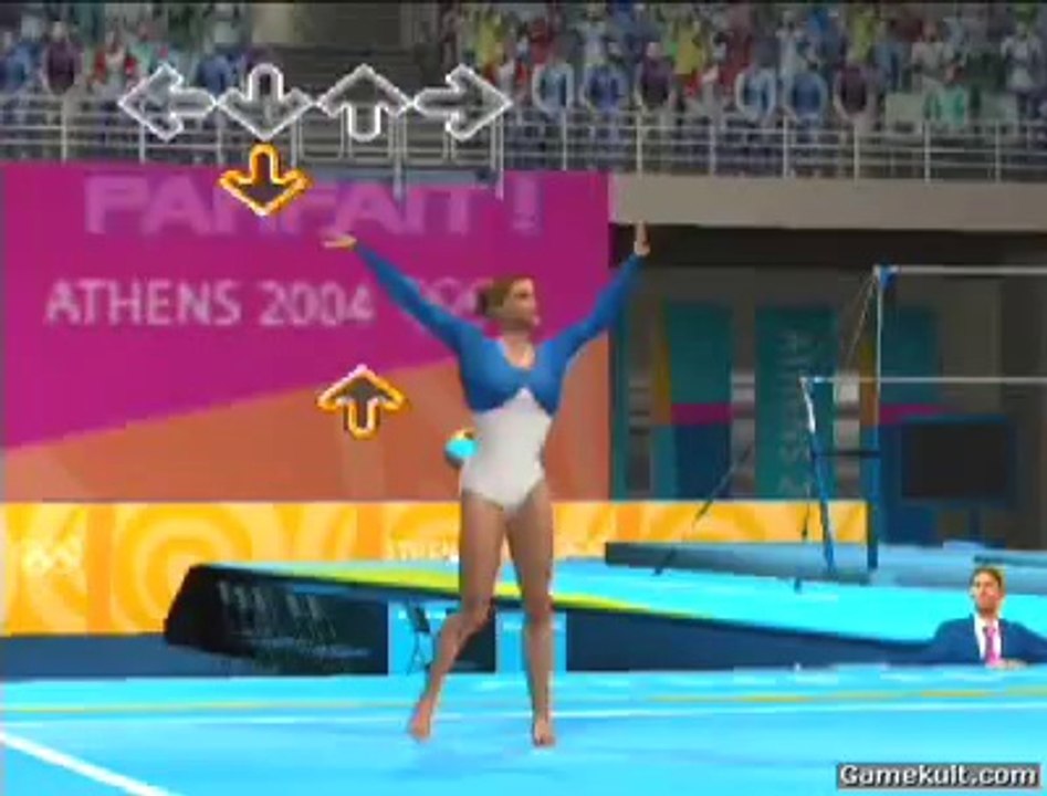 Athens 2004 - Exercices au sol femmes