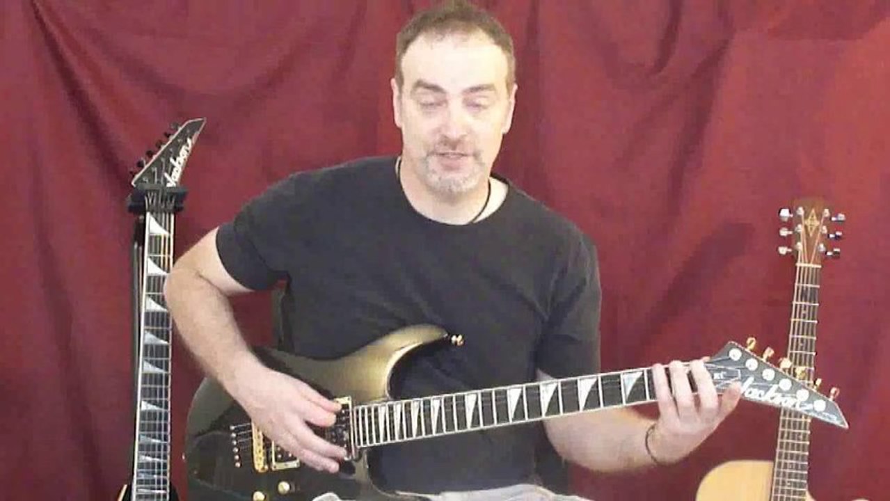 Lead Guitar Lesson - Practice Routine Exercises to Develop Great Guitar Technique Part 1