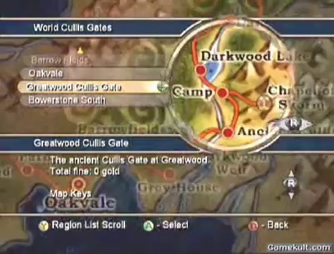 Fable - La carte d'Albion