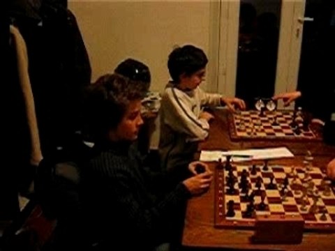 Fête à l'Académie d'échecs