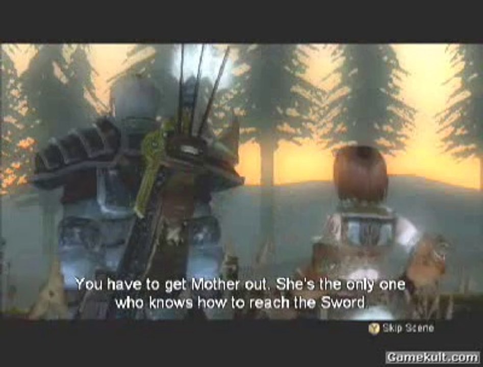 Fable - Une cinématique (spoiler)
