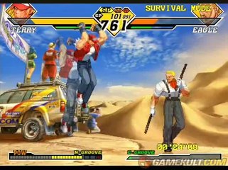 Capcom VS. SNK 2 : Mark of the Millennium 2001 - Mode Survival