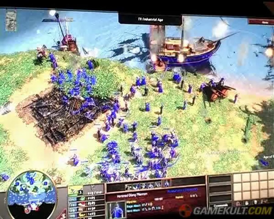 Age of Empires III : The Asian Dynasties - Gameplay à la GC 2007