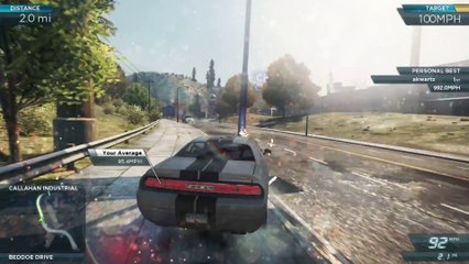 Need For Speed Most Wanted (2012) - Un parpaing avec des roues
