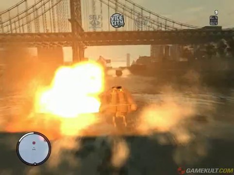 Grand Theft Auto : The Ballad of Gay Tony - Touché coulé