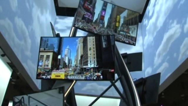 Curved TVs, wearable devices at CES
