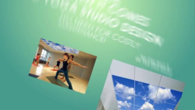 Yoga Ceiling Art in Boston Massachusetts