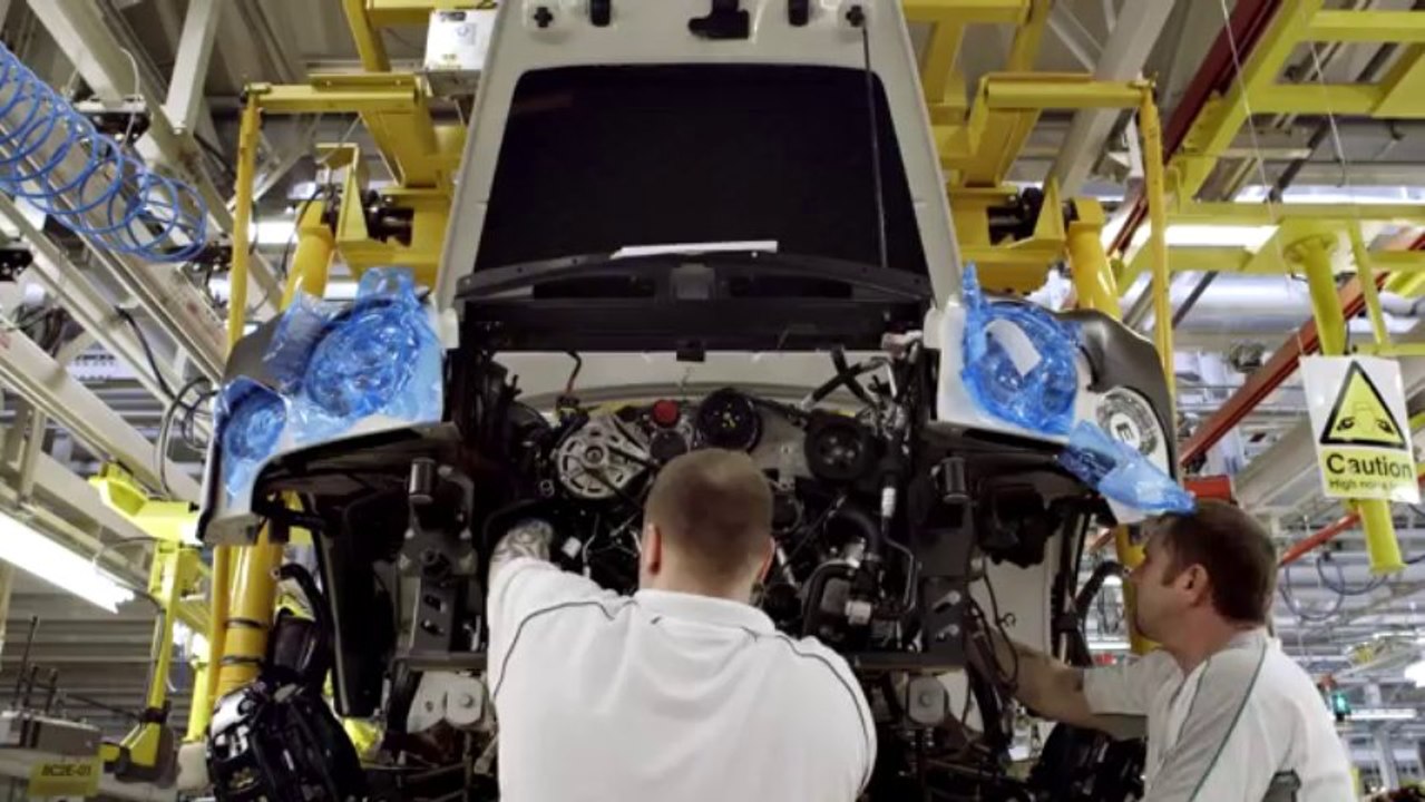 Bentley Mulsanne Production Line 2013