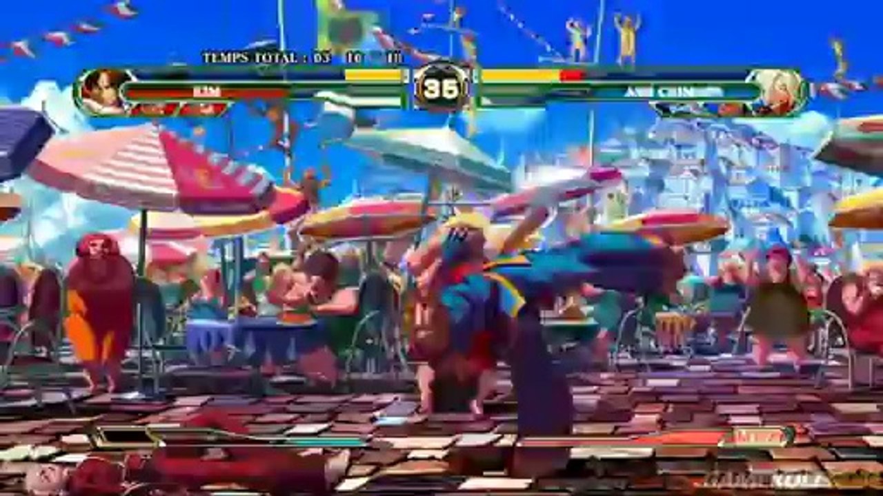 The King of Fighters XII - Kim ne rigole pas