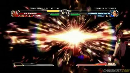 The King of Fighters XII - Joe dans l'arène