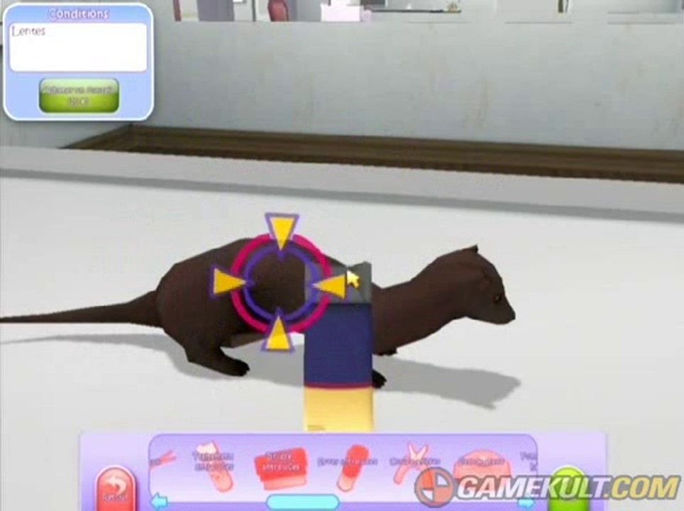 30 millions d'amis : Mon refuge pour Animaux - Le furet a des puces