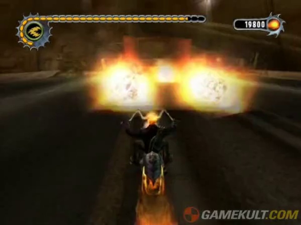 Ghost Rider - Baston à moto