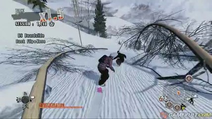Shaun White Snowboarding - La rivière de glace