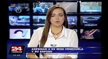 Venezuela llora la muerte de su ex reina de belleza a manos de la delincuencia