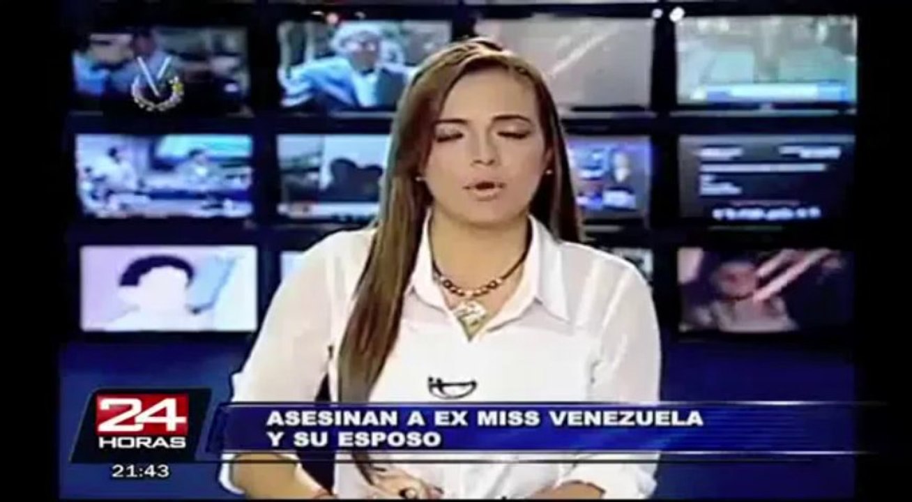 Venezuela llora la muerte de su ex reina de belleza a manos de la delincuencia