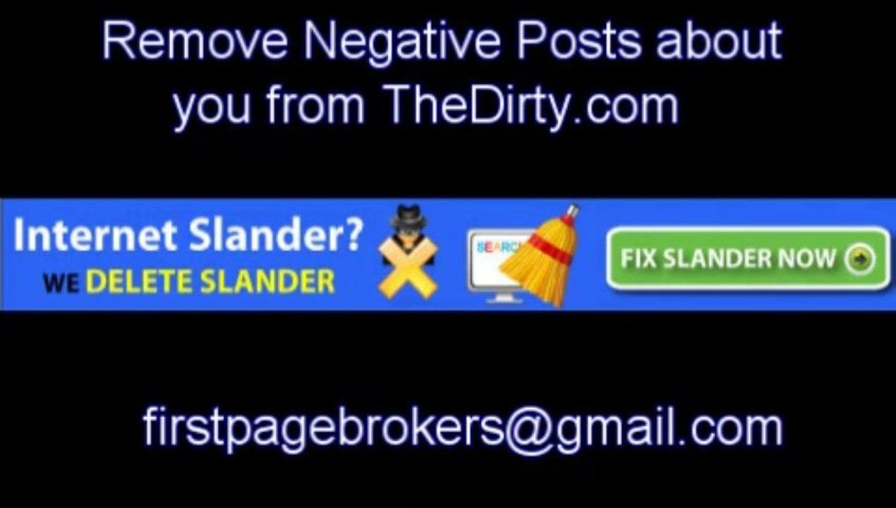 Remove Posts From TheDirty