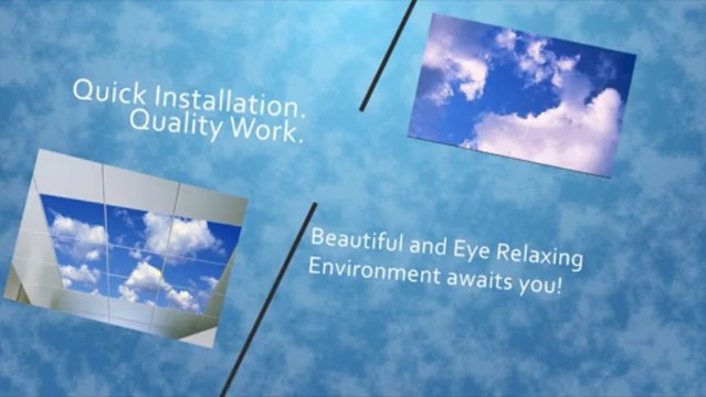 Airport Ceiling Mural in Boston Massachusetts