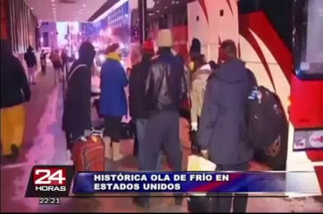 EEUU: ciudadanos soportan temperaturas de hasta menos 50 grados bajo cero