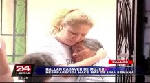 Mujer que desapareció en Año Nuevo fue encontrada muerta en mar del Callao