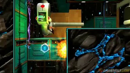 Splosion Man - Terrain miné