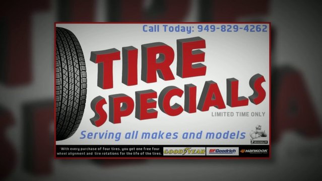 Tire Specials (949) 829-4262 in Irvine