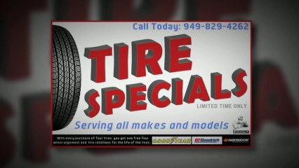 Tire Specials (949) 829-4262 in Irvine