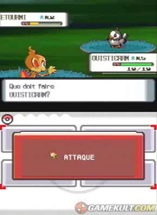 Pokémon Perle - Premier combat... laborieux !