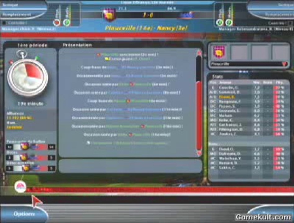 LFP Manager 2005 - Les moments forts