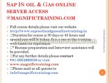 sap oil and gas online training