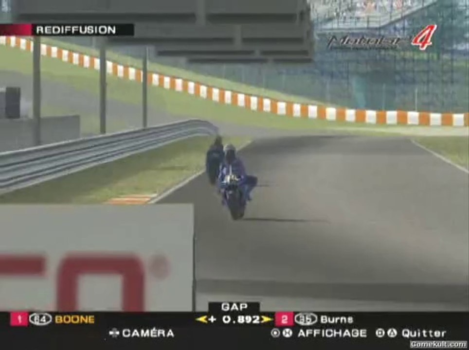 Moto GP 4 - Scéance de domptage