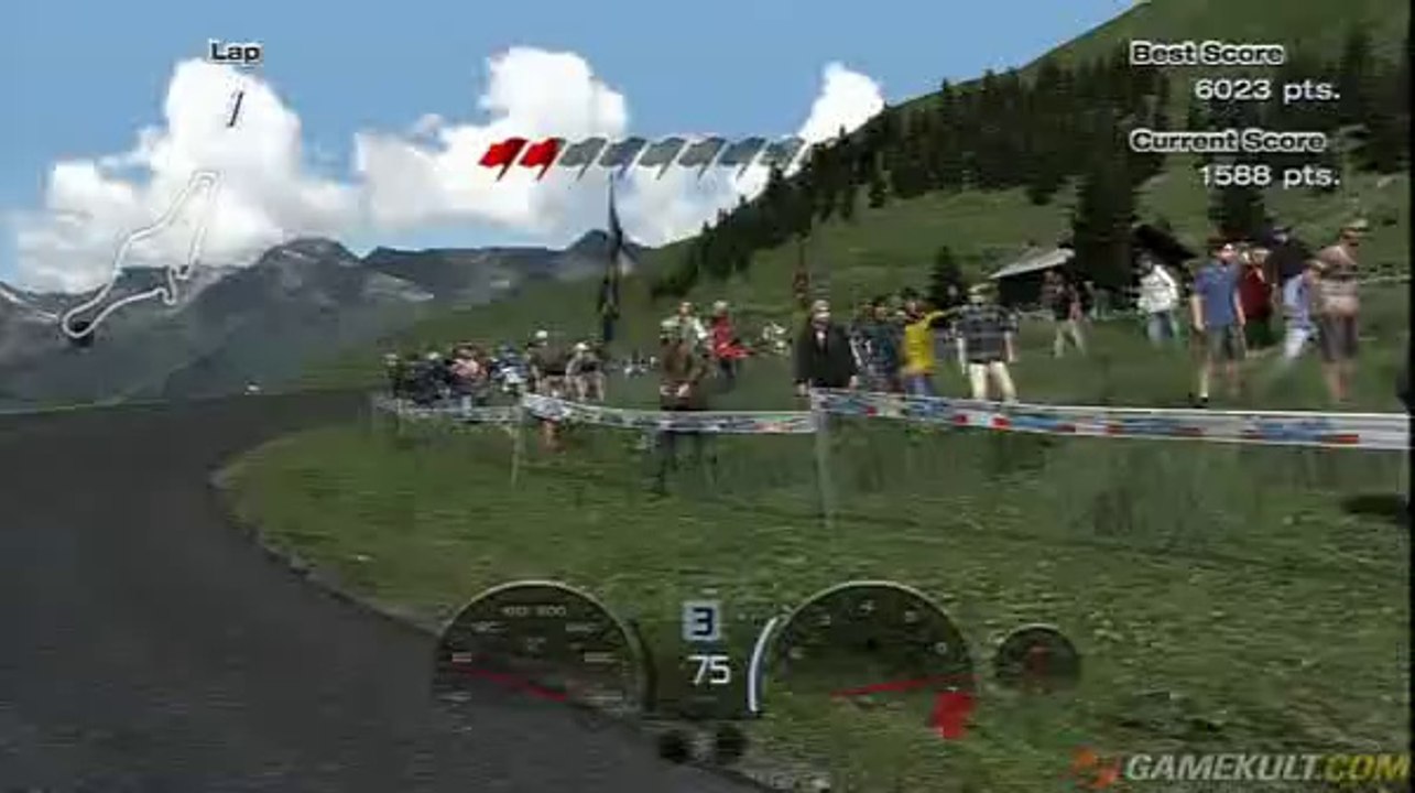 Gran Turismo HD Concept - Le mode drift