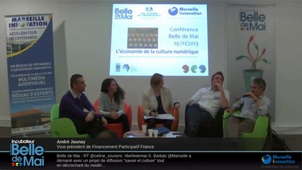 Replay - Conférence Belle de Mai - L'économie de la culture numérique