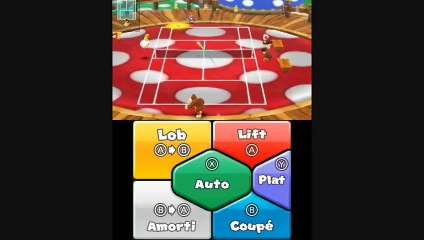 Mario Tennis Open - Donkey la force brute