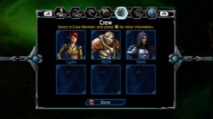 Puzzle Quest : Galactrix - Menus