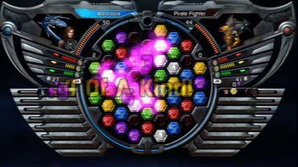 Puzzle Quest : Galactrix - Pirate puzzle battle