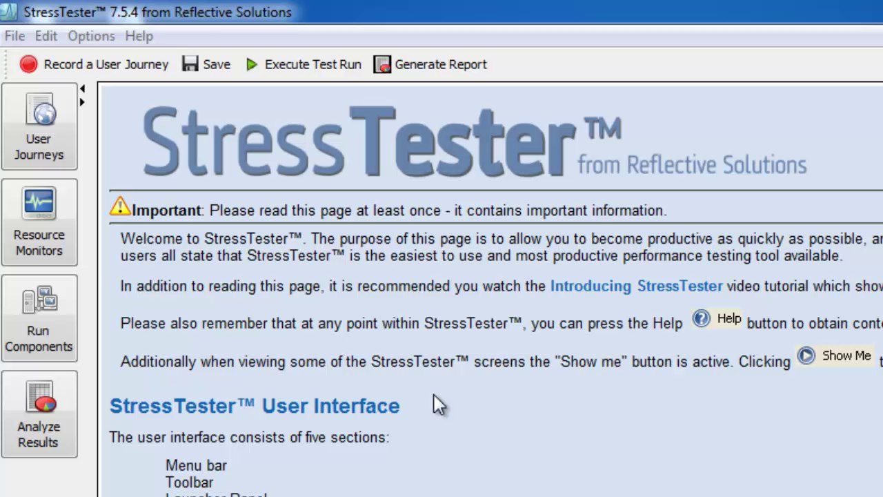 StressTester™ Learning Center - Videos - Introduction