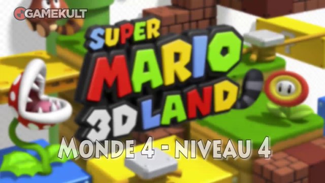 Super Mario 3D Land - Pièces Étoilées - Monde 4