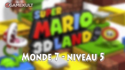 Super Mario 3D Land - Pièces Étoilées - Monde 7