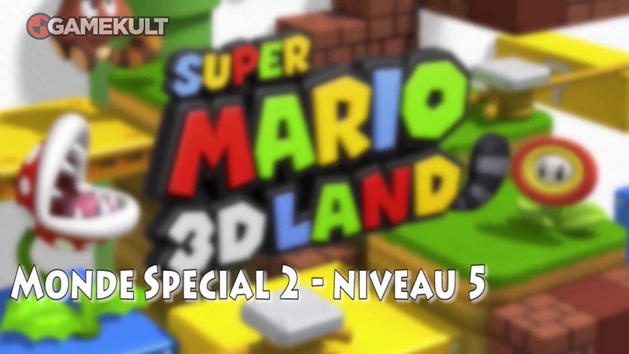 Super Mario 3D Land - Pièces Étoilées - Special Monde 2