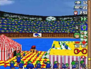 3D Lemmings - A gauche, à droite