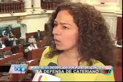 Fujimoristas presentarían moción de censura contra ministro Pedro Cateriano