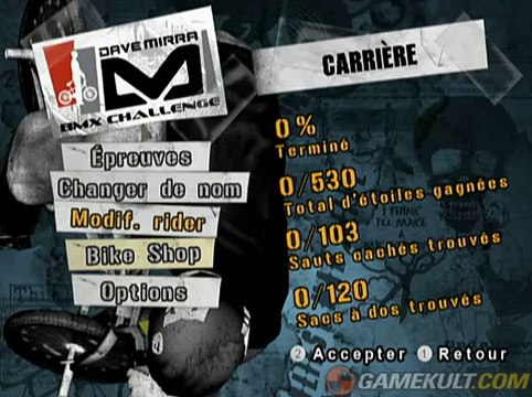Dave Mirra BMX Challenge - Ils sont beaux mes riders et mes vélos