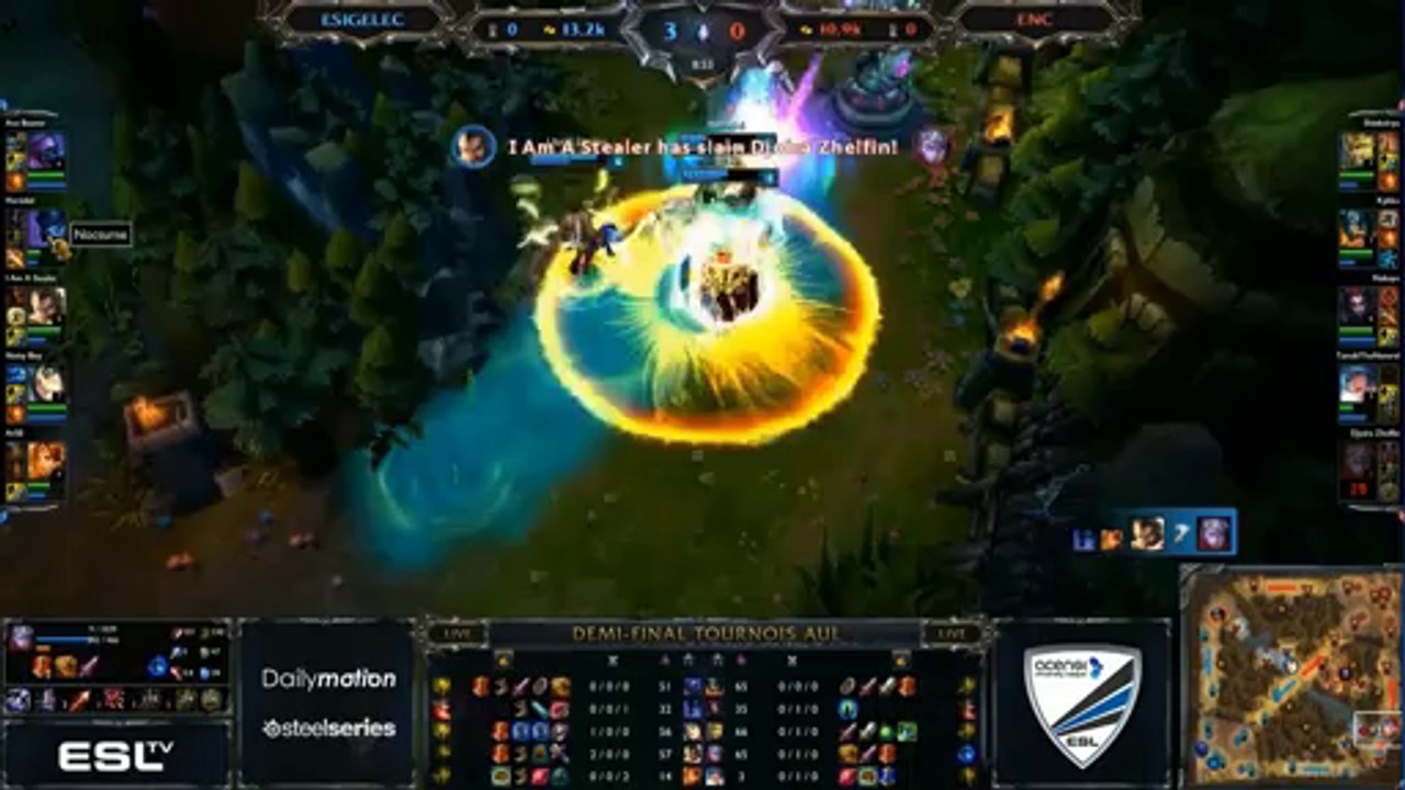 Demi-Finale LoL ACENSI University League - ESIGELEC / ENC