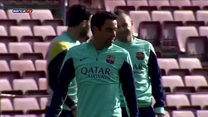 Neymar es baja por una gastroenteritis; Xavi entra en la convocatoria