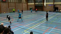 Futsal maçında muhteşem çalım