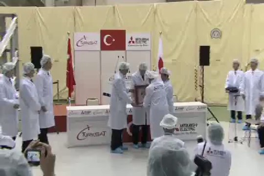 TÜRKSAT 4A uydusu törenle teslim edildi