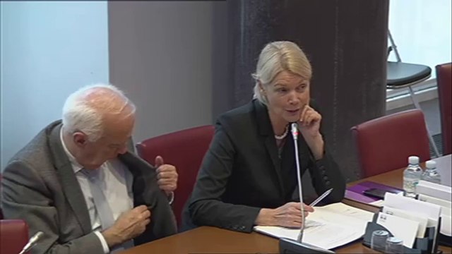 Intervention en Commission des Affaires Sociales concernant la Fédération nationale des sapeurs-pompiers de France
